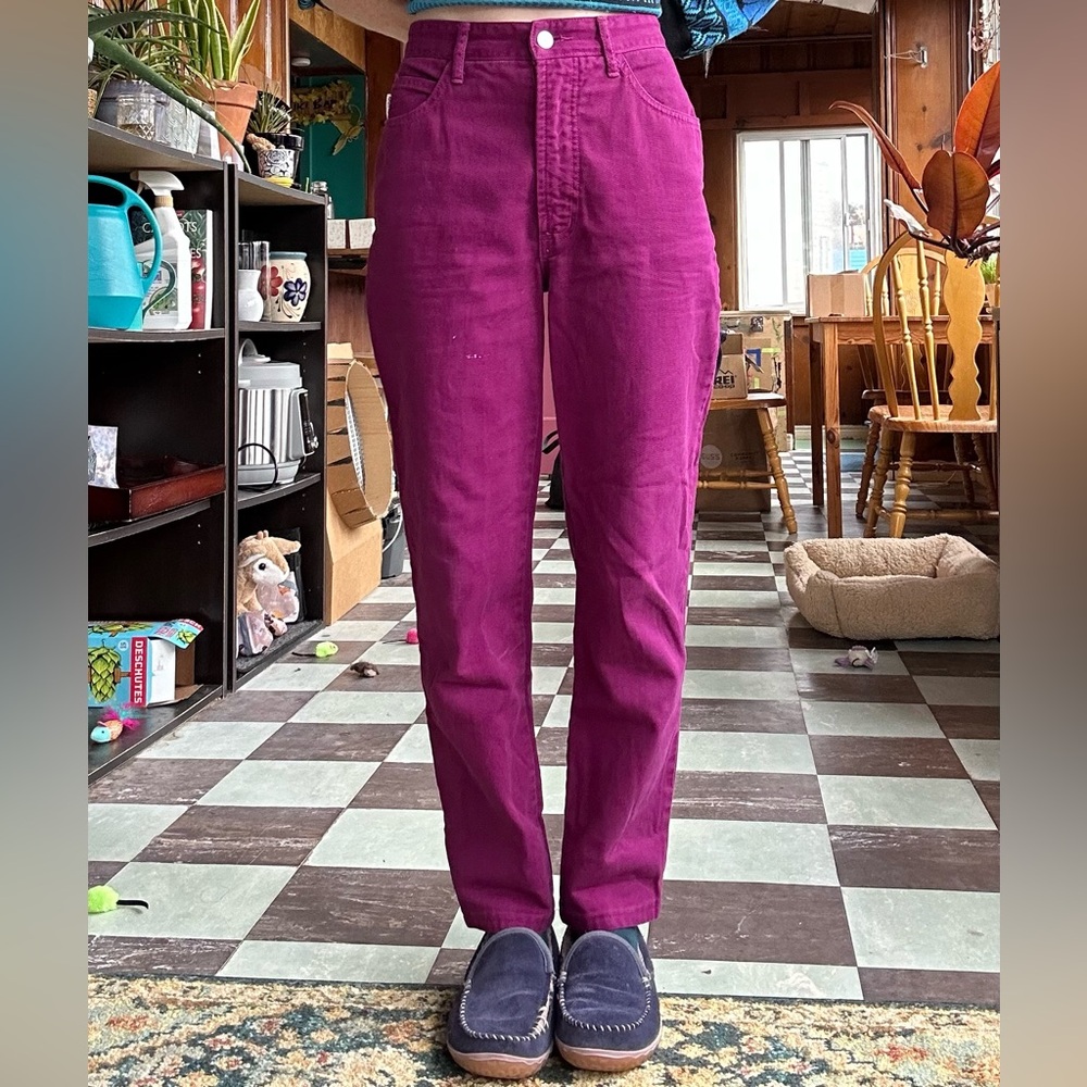 Vintage 90s BONGO Fuchsia Jeans